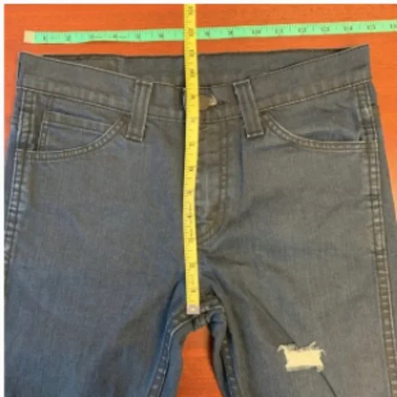 Levi's 510 Levi's Factory Distressed Jeans - Picture 2 of 7